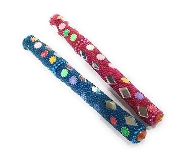 Buy Amar Lifestyle And Accessories Beautifully Designed Handicraft Art Collection Rajasthani Pen Showpiece For Home Decor Pack Of 2 Online At Low Prices In India Amazon In