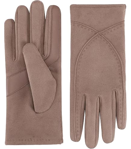Isotoner Gants pour temps froid à écran tactile Spandex Gants