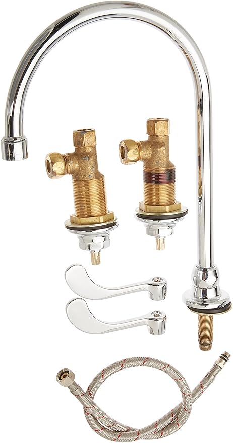 American Standard 6540177 002 Monterrey Widespread Gooseneck