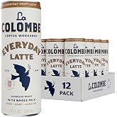 La Colombe Coffee, Double Draft Latte, 11 fl oz Cans (Pack of 12), Coffeehouse Quality Cold Brew, Specialty Grade Coffee Beans, Ready-to-Drink On-the-Go