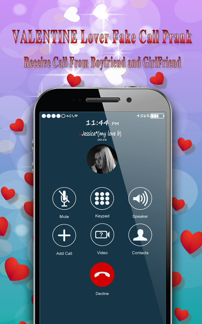 Amazon Com Valentine Call From Love For Boyfriend And Girlfriend Prank Apps Games