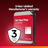 WD Red Plus 2TB NAS 3.5" Internal Hard Drive SATA 6Gb/s 5400 RPM CMR 64MB Cache view 6