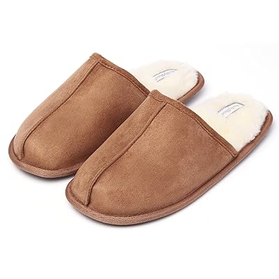 Men's Slip-On Indoor Outdoor Slippers KushyShoo Bahrain Ubuy