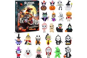 IMIIBEL Halloween Advent Calendar 2025 for Kids, 24 Days Countdown Calendar with Classic Doll, Surprise Hallween Xmas Gifts for Kid Girls Teens