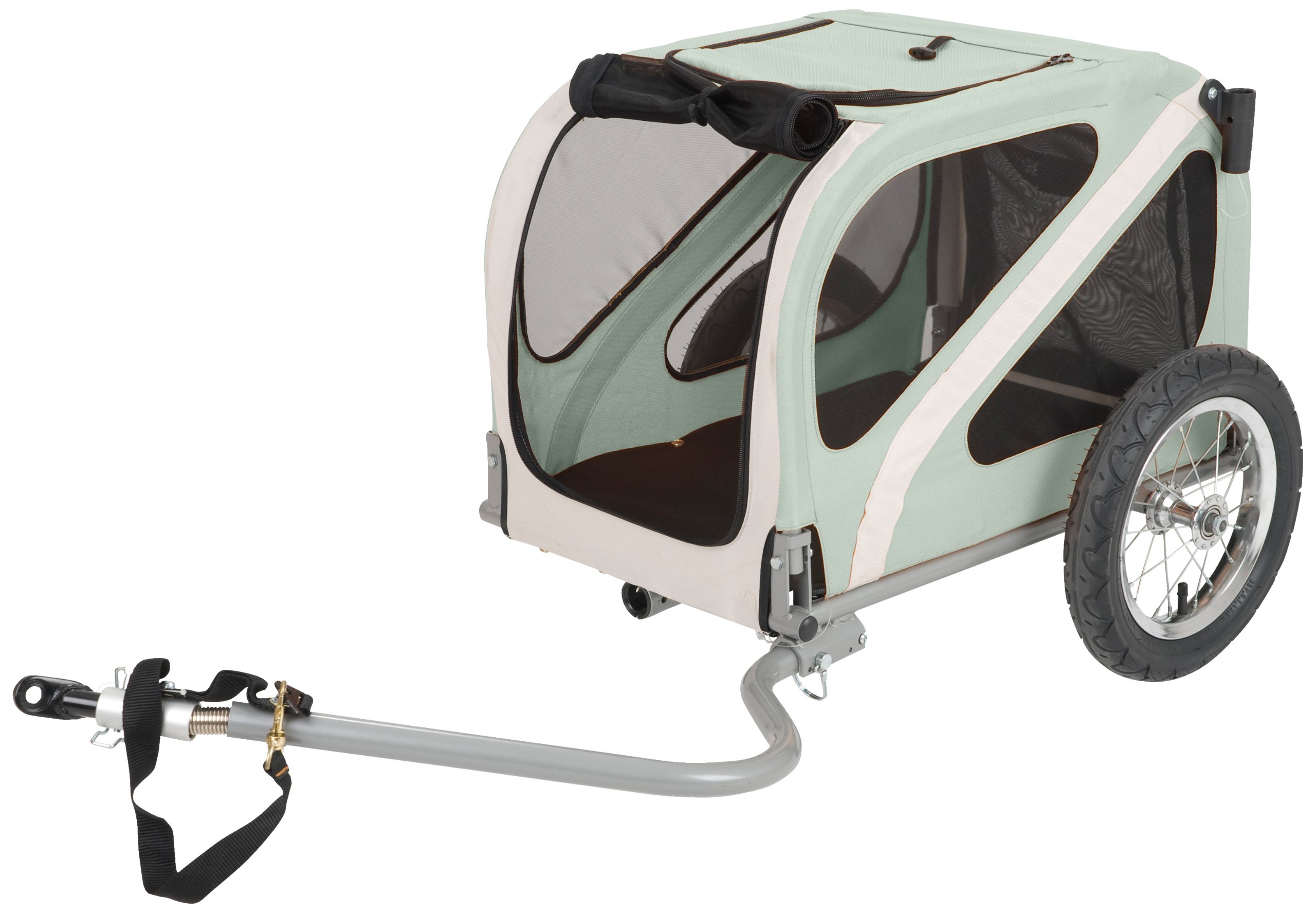 Kranich 66013 Mini Dog Trailer 12 Inches 118 x 51 x 55 cm Multi-Coloured