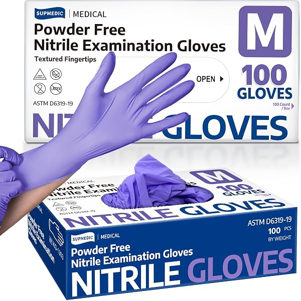 McKesson Nitril-Handschuhe Confiderm 3,5 C, Größe XL – Puderfrei, Chemo-getestet