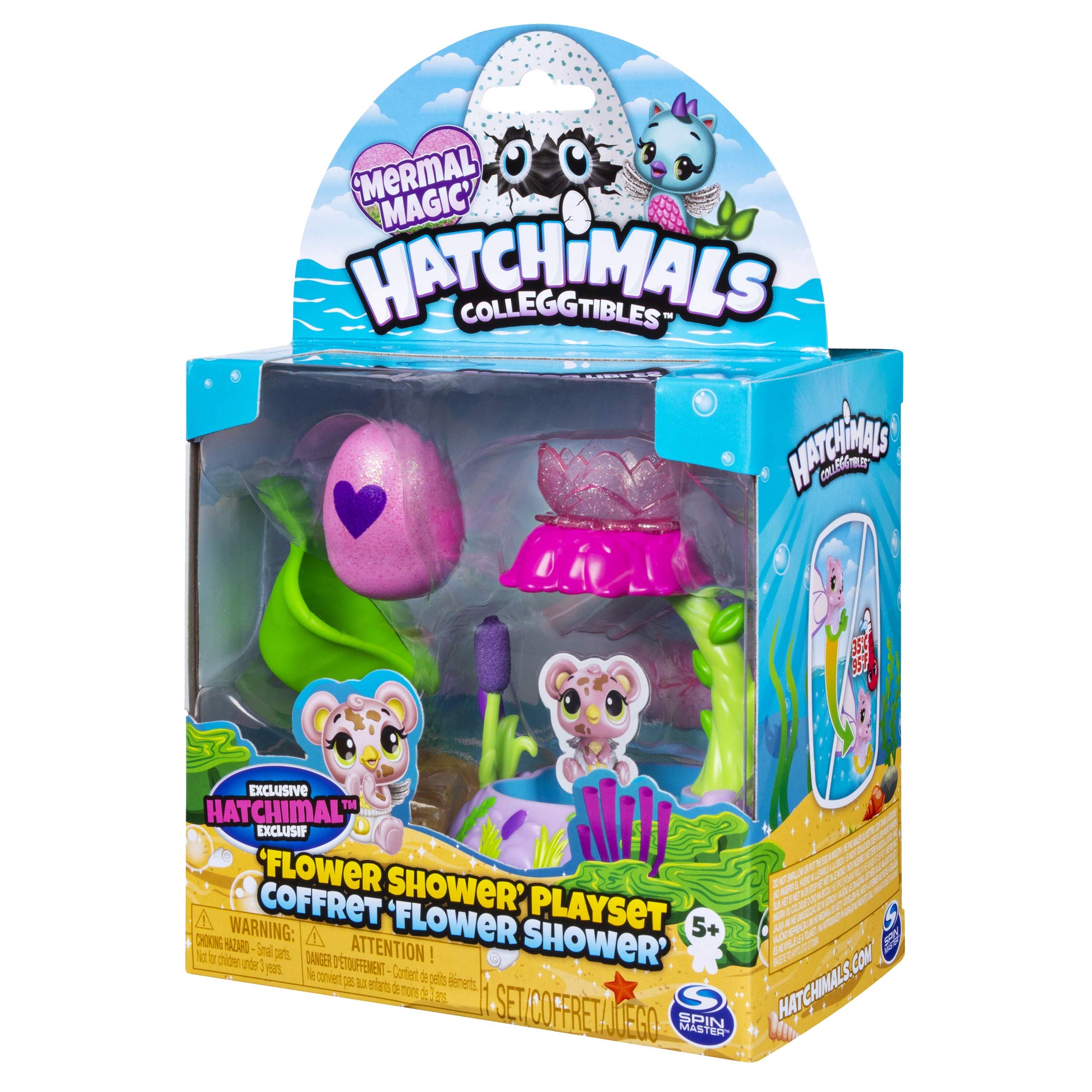 hatchimals flower shower
