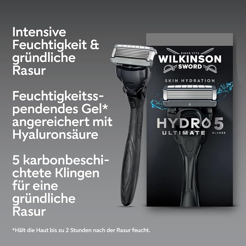 Hydro 5 Ultimate Rasierer Starter-Set, 5 Ersatzklingen