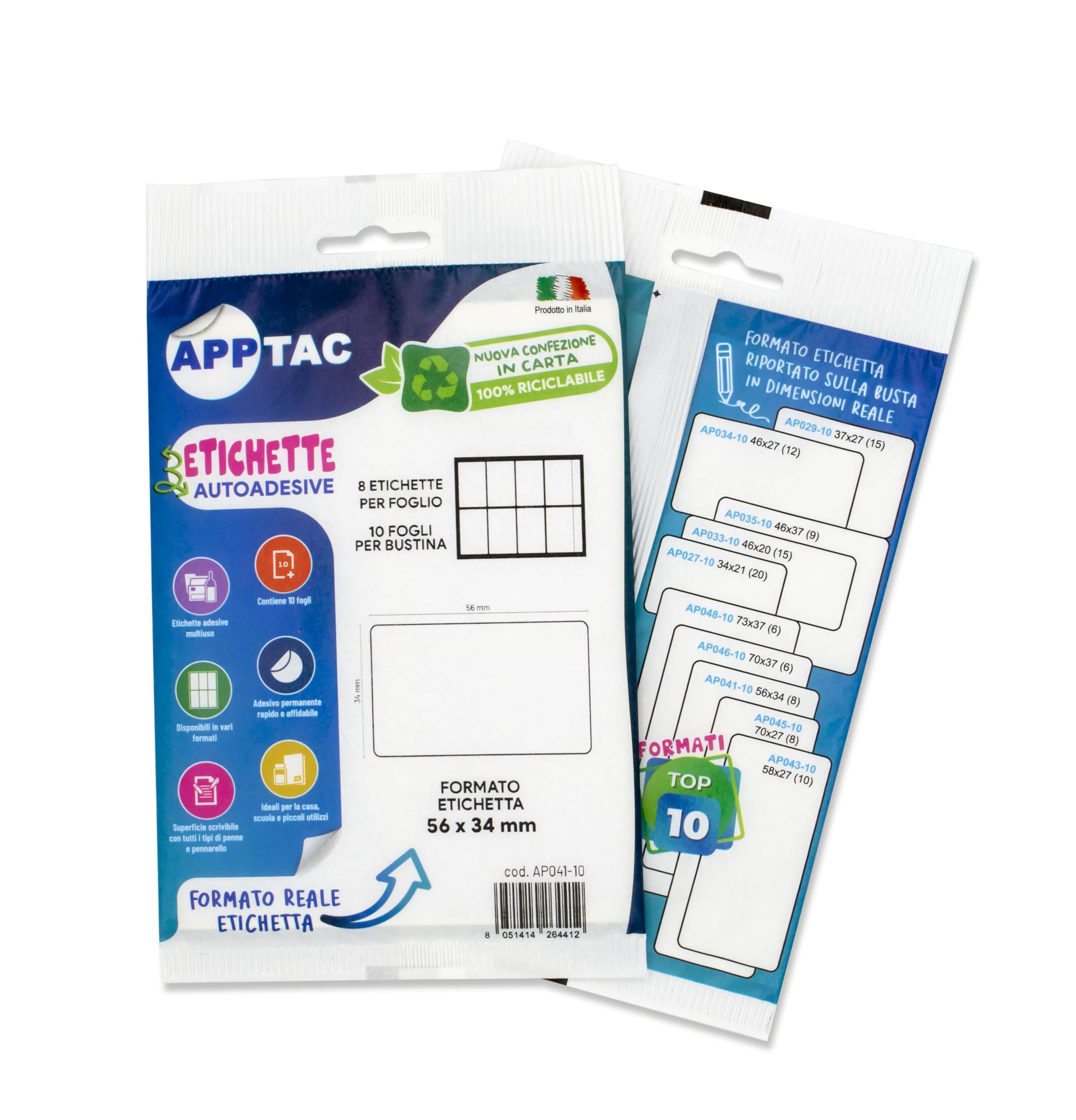 Alevar AP053 Adhesive Labels