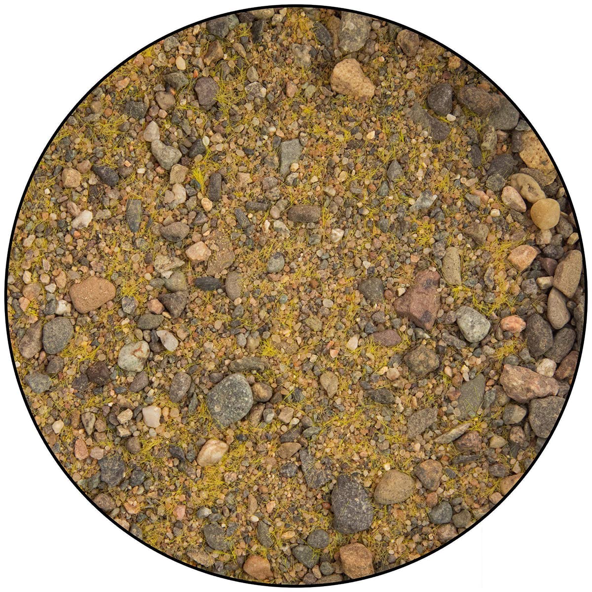 Geek Gaming Scenics Base Ready Hobby Basing Materials - Wargames Ground Scenery (Arid Grasslands)