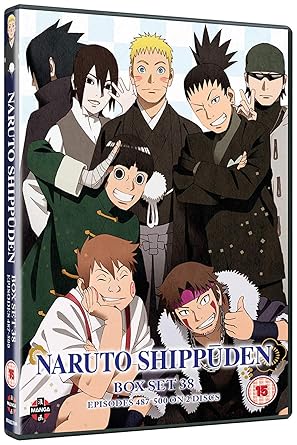 Amazon Com Naruto Shippuden Box 38 Episodes 487 500 Dvd Movies Tv