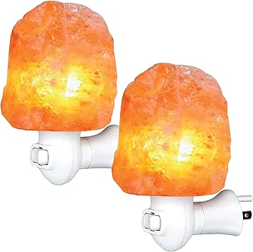 Amazon Com Himalayan Rock Salt Lamp Night Light Natural Hand