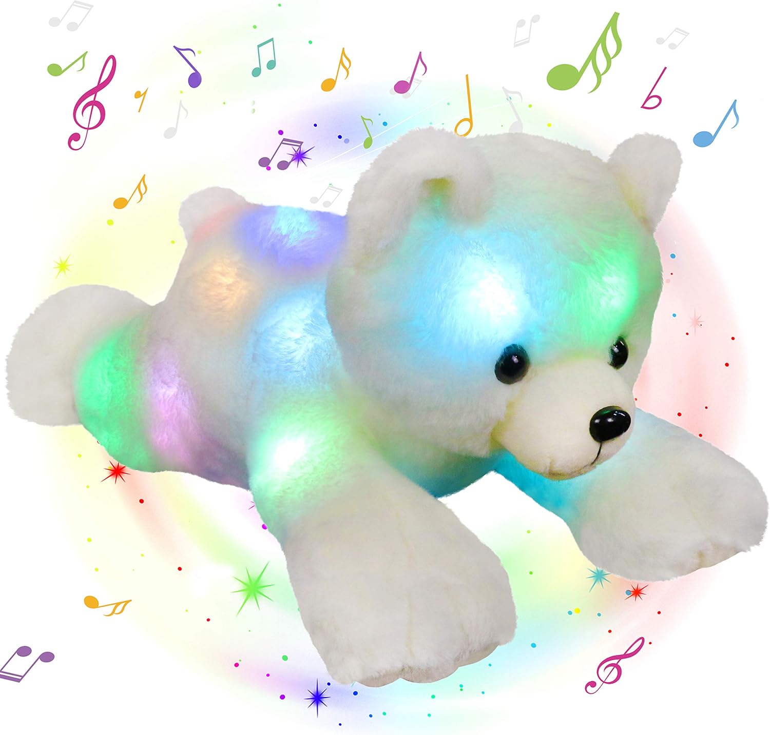 glow in the dark teddy bear night light