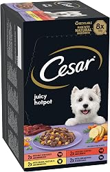 Cesar Juicy Hotpot Mixed Selection Wet Dog Food 8 x 150 g Trays 3 Pack view 2