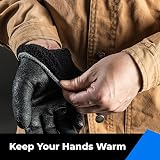 toolant Waterproof Gloves Nitrile Dipped Grip Winter Medium view 5