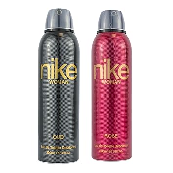 Nike Oud + Rose Deodorant For Woman- Pack Of 2 (200ml Each)