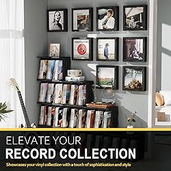 Emfogo 2 Pack Vinyl Record Frame, Album Frames for