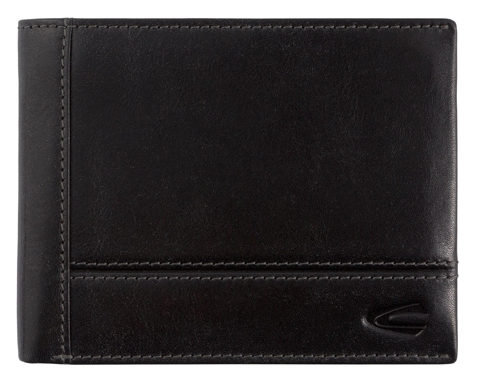 camel active Tokyo Coin Pouch, 12 cm, Black (Schwarz)