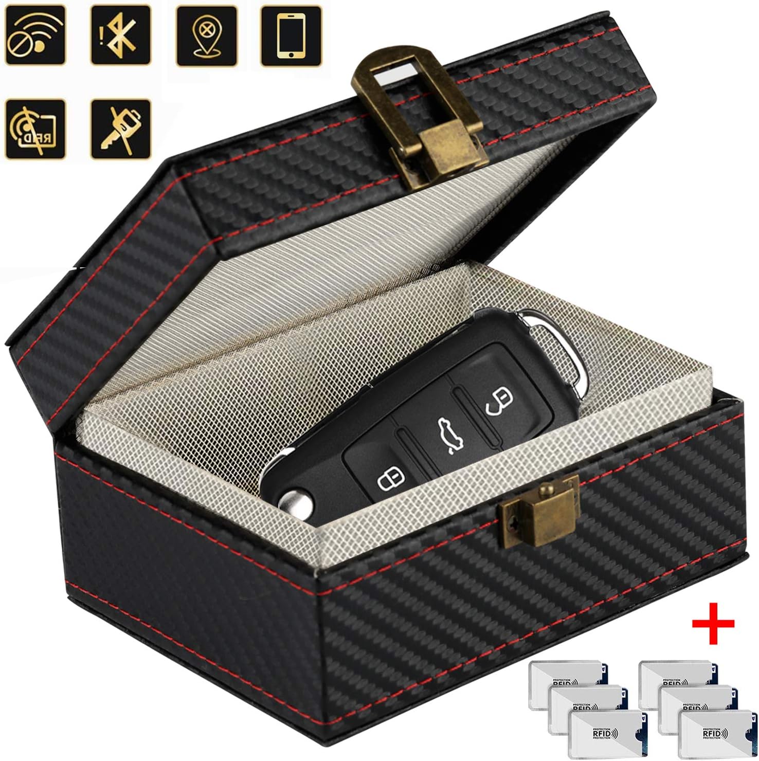 Amazon スマートキー 電波遮断ボックス Apsungリレーアタック防止用スマートキーケース リレーアタック対策 ボックス 電波遮断加工 収納BOX スマートキーケース 電波遮断ケース Amazon スマートキー 電波遮断ボックス Apsungリレーアタック防止用スマートキーケース リレーアタック対策 ボックス 電波遮断加工 収納BOX スマートキーケース 電波遮断ケース