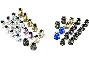 The Stop Shop Metric ISO/Bubble Flare Brake Line Fitting Kit for 3/16 and 1/4 Tube
