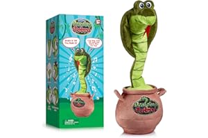 Gagster Dancing Cobra Snake - Dancing, Talking, Mimicking Cobra Snake Toy, Great for Kids & Adults, Singing, Joking, and Repeating What You Say, Perfect Gag Gift Plush Novelty Mimic Toy