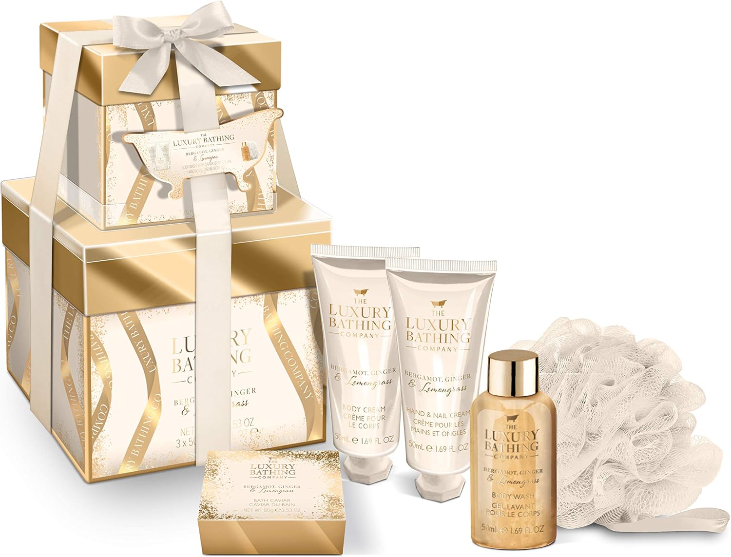 The Luxury Bathing Company Obsession Festive Gift Set. Including 50ml