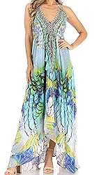 Sakkas 1817 - Lizi Womens Maxi High-Low Halter