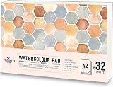 ISLAND A4 Watercolour Paper Pad 32 Pages 300gsm Cold Pressed