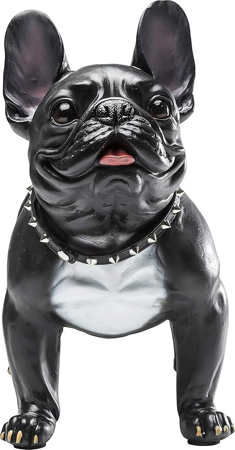 Kare Design Figura Decorativa Dog Nero 40x24x50cm Amazon It Casa E Cucina