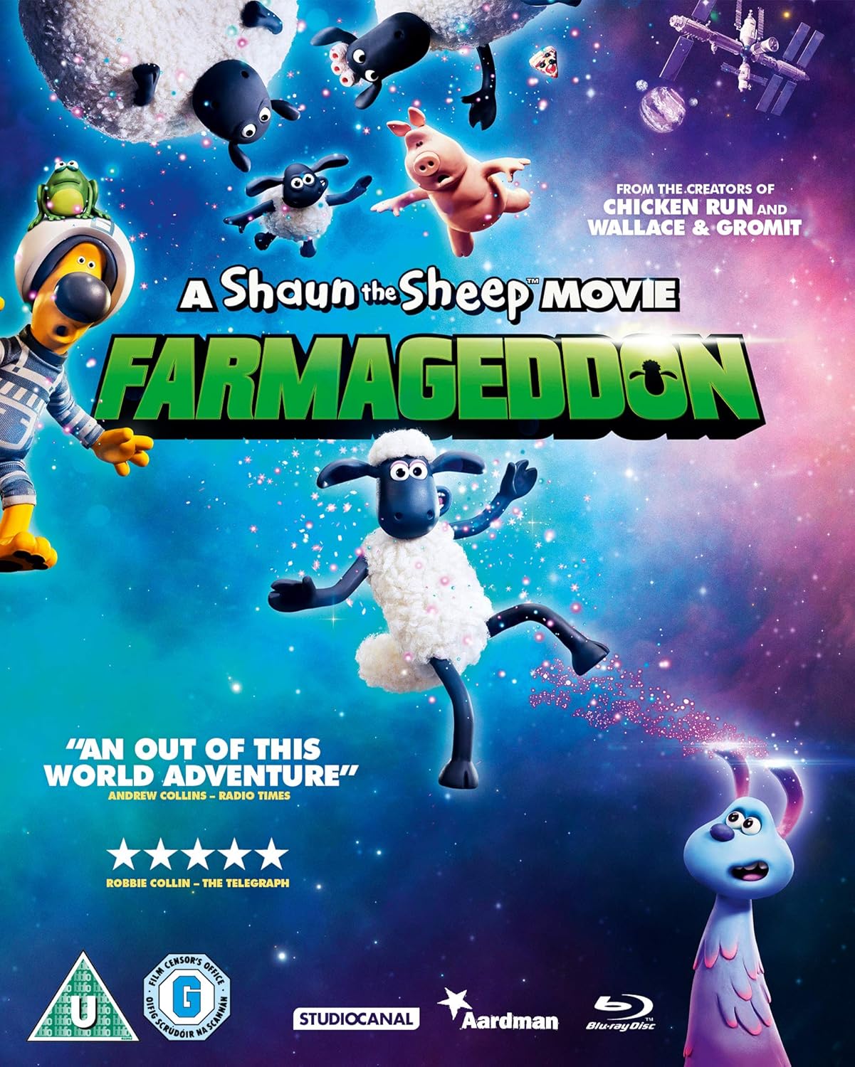 A Shaun The Sheep Movie Farmageddon [Bluray] [2019