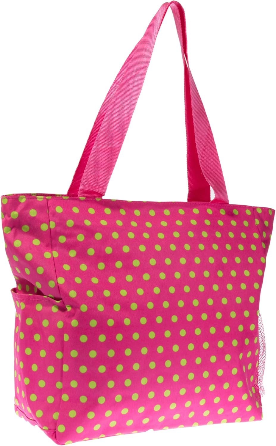 fuchsia tote bag