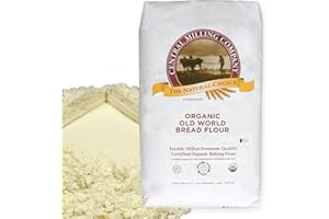 CENTRAL MILLING 100% Organic Artisan Bread Flour - 25 lbs - Old World