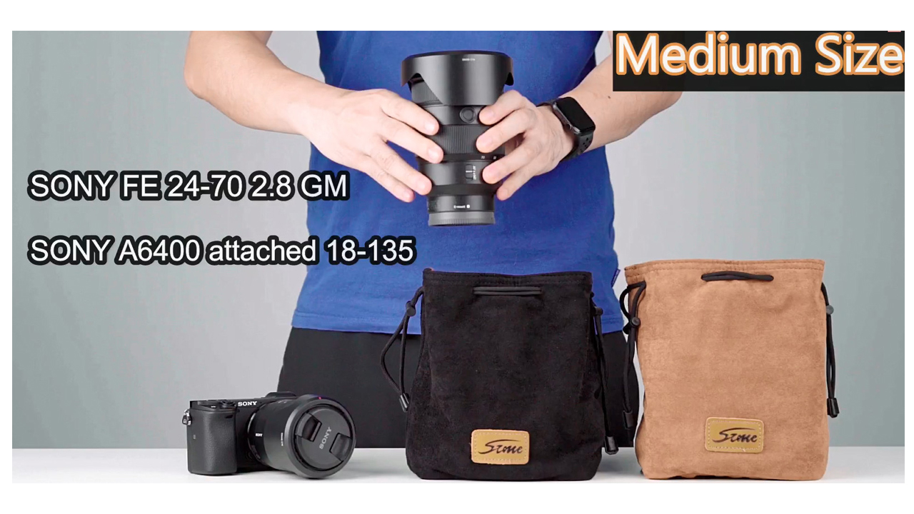 6 S+ZONE+Camera+Drawstring+Handbag+Storage