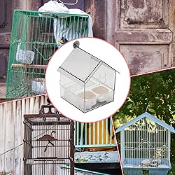 Pull-Out External Parrot Feeder, Long-Lasting