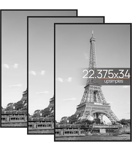 Amazon.com - Allposters Standard Poster Frame (22.4 x 34), Black