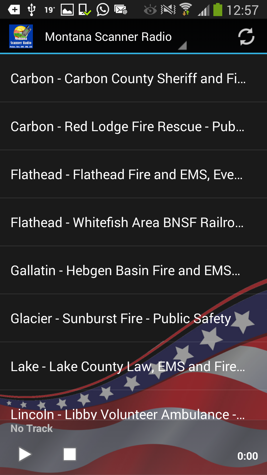 Montana Scanner Radio - Police, Fire, EMT, EMS, ATC - Thumbnail 3