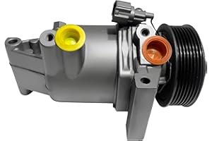 RY AC COMPRESSORS RYC Automotive Air Conditioning Compressor and A/C Clutch EG892 (Fits Nissan Versa 1.6L 2012-2018; Fits Nissan Versa Note 1.6L 2014-2019)