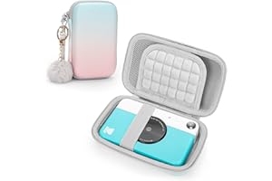 Yinke Case for Kodak PRINTOMATIC/Smile/Mini 2 HD/Smile Portable Instant Photo Printer, Travel Carry Case Protective Cover (Gradient)
