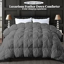 ELNIDO QUEEN® Feather Comforter King Size Duvet