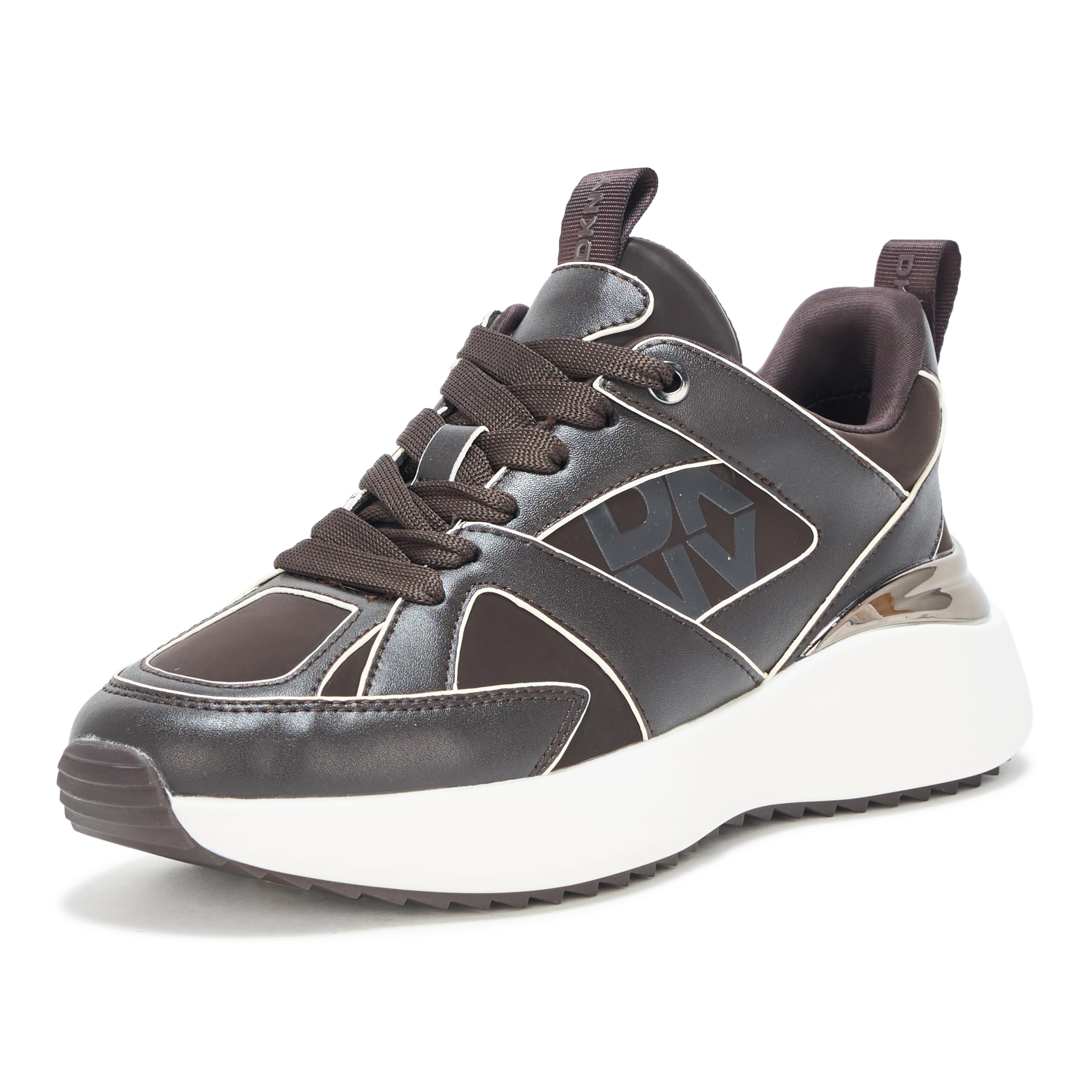 DKNY Women’s Shoes Shoe, Brown, 95