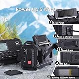 ROCAM DAB+/DAB/FM Wind Up Solar Radio 5000mAh LCD LED Reading Lamp view 3
