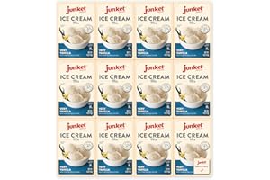 Junket Ice Cream Mix Very Vanilla, 4 Ounce (Pack of 12)