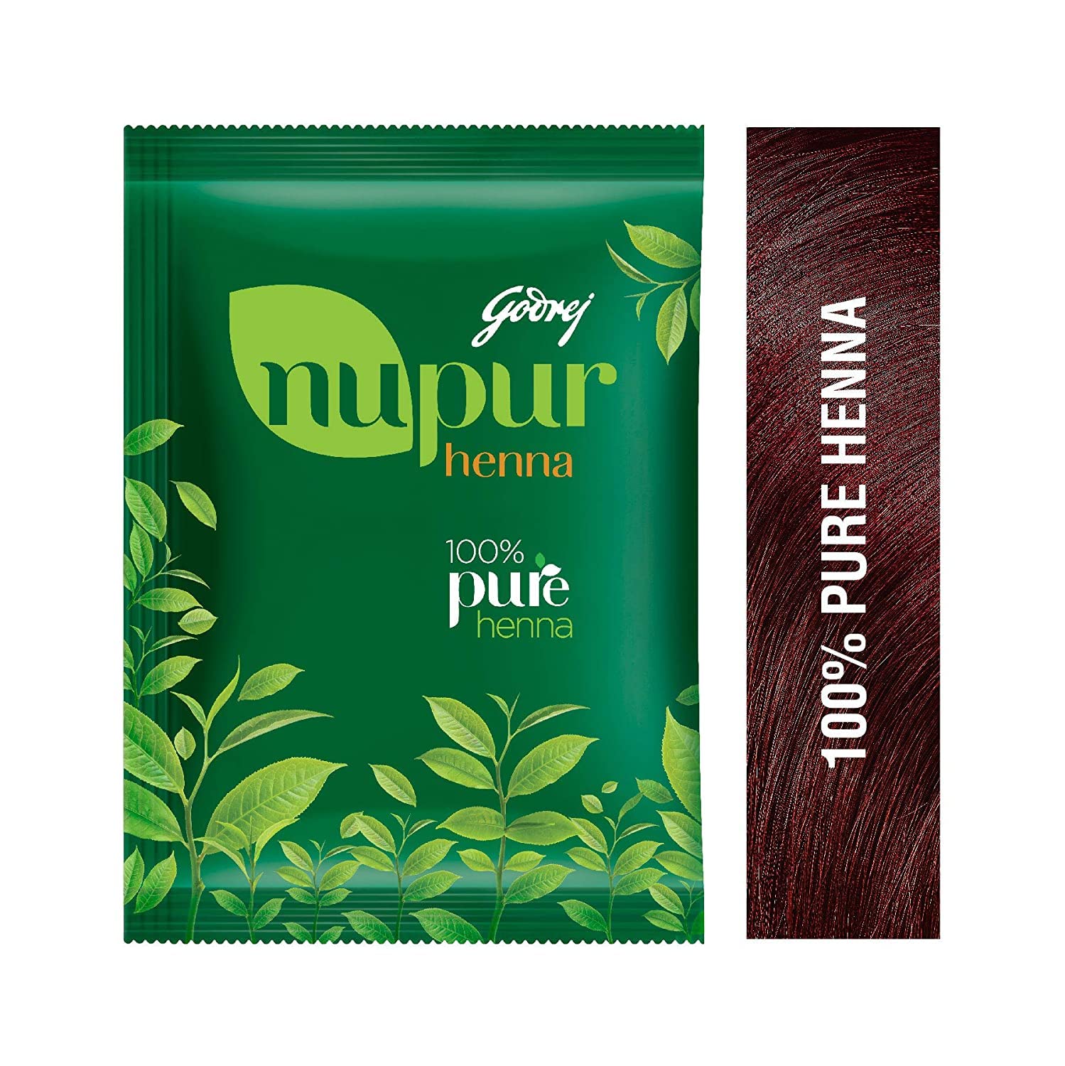 Godrej Nupur Mehendi Powder Herbs Blend, 120-gram (3 PACK)