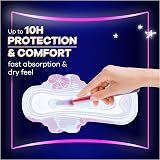 Always Platinum Secure Night Size 4 Wings Sanitary Towels 14ct 4x14 view 4
