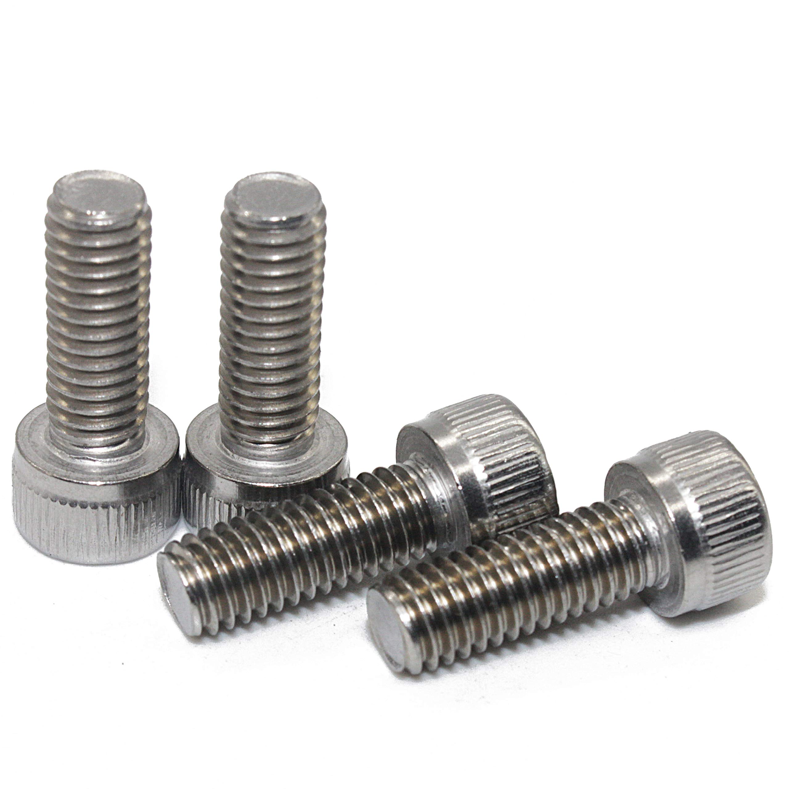 Cylindrical Screws with Hexagon Socket - M8 x 16 - Pack of 10 - DIN 912 (ISO 4762) Cylinder Head Screws Stainless Steel A2 V2A