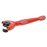ARES 42111 – Red 1/4-Inch Drive 90-Tooth Mini