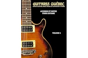 Accords et Notes pour guitare: Volume 1 (French Edition)