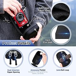 JJC Hard Camera Case Bag for Olympus Tough TG-7