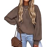 XIEERDUO Womens Sweaters Pullover Knit Sweater Turtleneck Long Sleeve Shirts Fall Fashion 2025