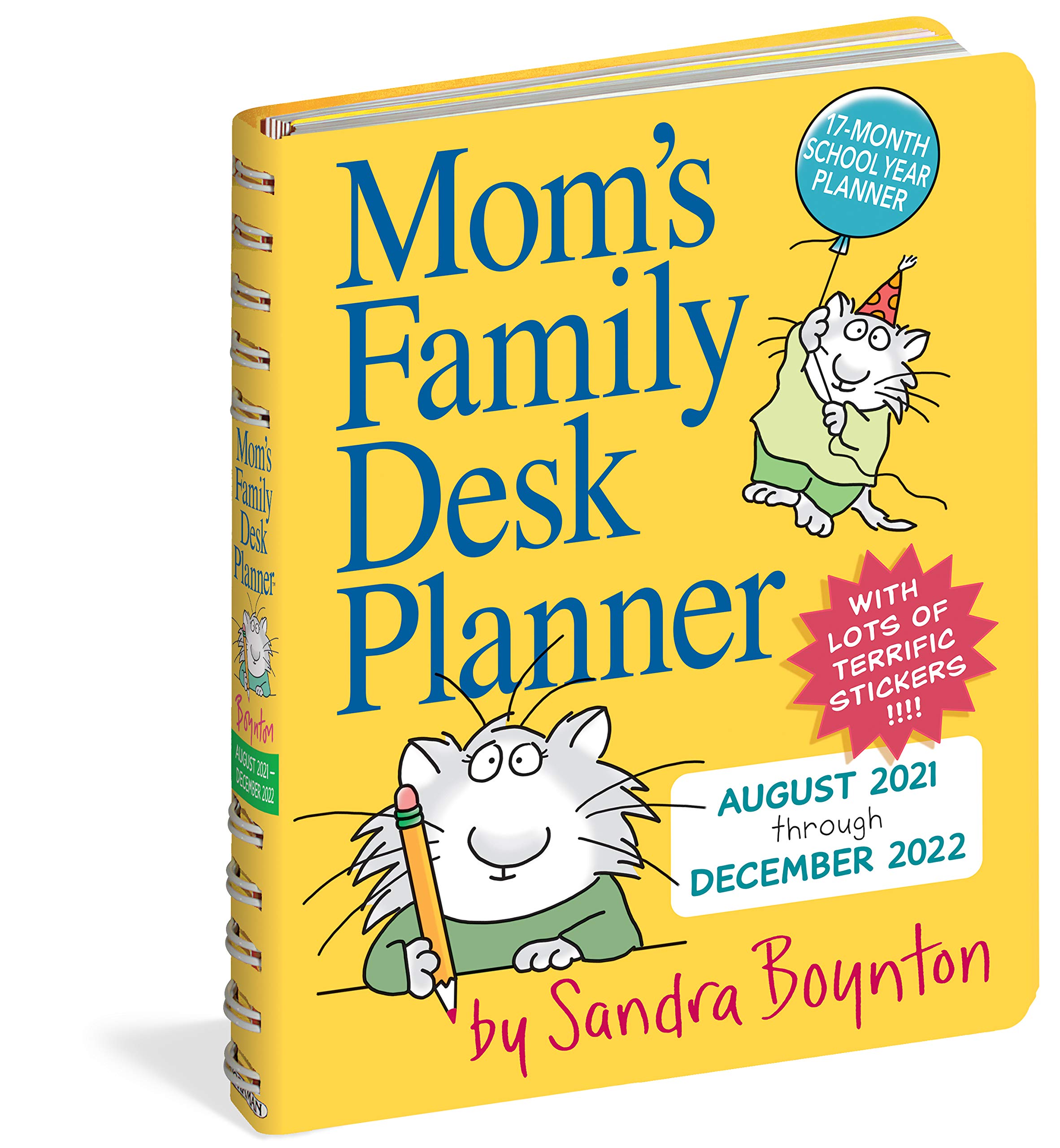 2022 Moms Family Desk Planner : Workman Calendars, Boynton, Sandra:  Amazon.in: Books